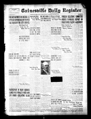 Gainesville Daily Register and Messenger (Gainesville, Tex.), Vol. 38, No. 178, Ed. 1 Saturday, February 25, 1922