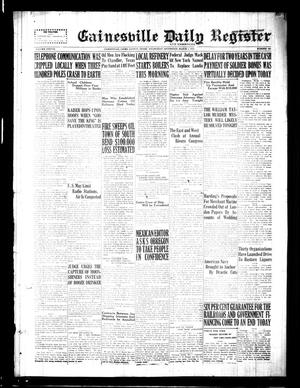 Gainesville Daily Register and Messenger (Gainesville, Tex.), Vol. 38, No. 181, Ed. 1 Wednesday, March 1, 1922