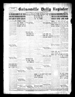 Gainesville Daily Register and Messenger (Gainesville, Tex.), Vol. 38, No. 186, Ed. 1 Tuesday, March 7, 1922