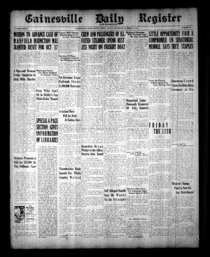 Gainesville Daily Register and Messenger (Gainesville, Tex.), Vol. 38, No. 271, Ed. 1 Friday, October 13, 1922