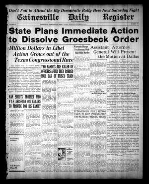 Gainesville Daily Register and Messenger (Gainesville, Tex.), Vol. 38, No. 279, Ed. 1 Friday, November 3, 1922