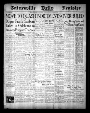 Gainesville Daily Register and Messenger (Gainesville, Tex.), Vol. 38, No. 306, Ed. 1 Tuesday, December 5, 1922