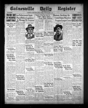 Gainesville Daily Register and Messenger (Gainesville, Tex.), Vol. 39, No. 107, Ed. 1 Tuesday, April 17, 1923