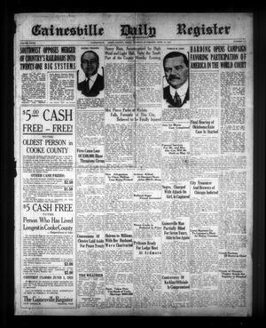 Gainesville Daily Register and Messenger (Gainesville, Tex.), Vol. 39, No. 113, Ed. 1 Tuesday, April 24, 1923