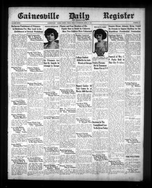 Gainesville Daily Register and Messenger (Gainesville, Tex.), Vol. 39, No. 116, Ed. 1 Friday, April 27, 1923