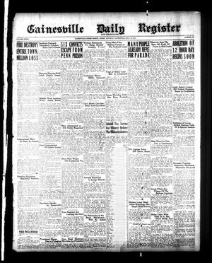 Primary view of object titled 'Gainesville Daily Register and Messenger (Gainesville, Tex.), Vol. 39, No. 182, Ed. 1 Saturday, July 14, 1923'.