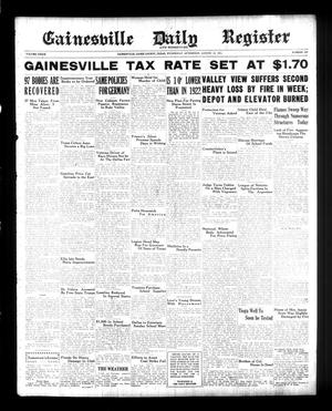Gainesville Daily Register and Messenger (Gainesville, Tex.), Vol. 39, No. 209, Ed. 1 Wednesday, August 15, 1923