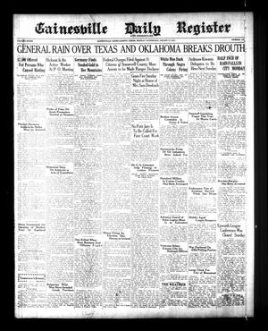 Gainesville Daily Register and Messenger (Gainesville, Tex.), Vol. 39, No. 218, Ed. 1 Monday, August 27, 1923