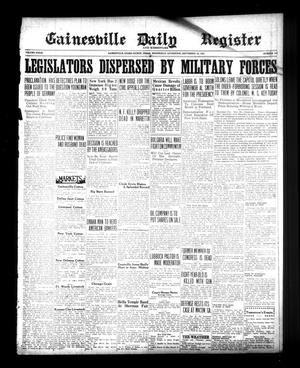 Primary view of object titled 'Gainesville Daily Register and Messenger (Gainesville, Tex.), Vol. 39, No. 244, Ed. 1 Wednesday, September 26, 1923'.