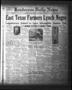 Thumbnail image of item number 1 in: 'Henderson Daily News (Henderson, Tex.), Vol. 3, No. 55, Ed. 1 Tuesday, May 23, 1933'.