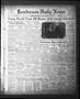 Primary view of Henderson Daily News (Henderson, Tex.), Vol. 3, No. 66, Ed. 1 Monday, June 5, 1933