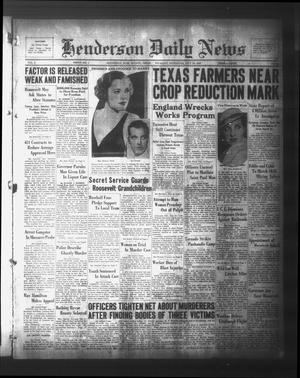 Henderson Daily News (Henderson, Tex.), Vol. 3, No. 98, Ed. 1 Thursday, July 13, 1933