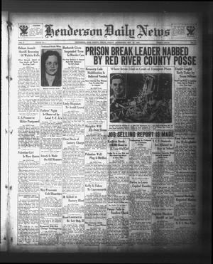Henderson Daily News (Henderson, Tex.), Vol. 3, No. 175, Ed. 1 Friday, October 13, 1933