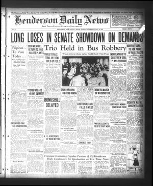 Henderson Daily News (Henderson, Tex.), Vol. 5, No. 48, Ed. 1 Tuesday, May 14, 1935