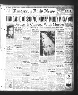 Henderson Daily News (Henderson, Tex.), Vol. 5, No. 72, Ed. 1 Tuesday, June 11, 1935