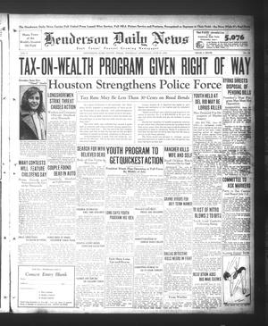 Henderson Daily News (Henderson, Tex.), Vol. 5, No. 86, Ed. 1 Thursday, June 27, 1935