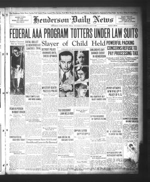 Henderson Daily News (Henderson, Tex.), Vol. 5, No. 91, Ed. 1 Wednesday, July 3, 1935