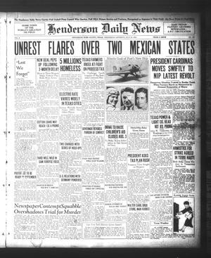 Henderson Daily News (Henderson, Tex.), Vol. 5, No. 109, Ed. 1 Wednesday, July 24, 1935