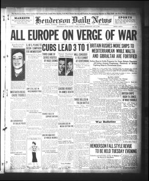 Henderson Daily News (Henderson, Tex.), Vol. 5, No. 171, Ed. 1 Friday, October 4, 1935