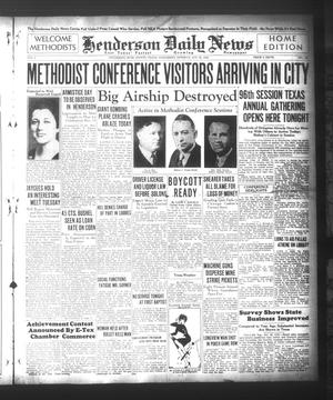 Henderson Daily News (Henderson, Tex.), Vol. 5, No. 193, Ed. 1 Wednesday, October 30, 1935