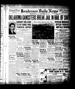 Henderson Daily News (Henderson, Tex.), Vol. 5, No. 222, Ed. 1 Tuesday, December 3, 1935