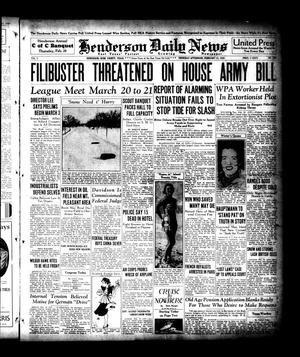 Henderson Daily News (Henderson, Tex.), Vol. 5, No. 284, Ed. 1 Thursday, February 13, 1936