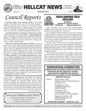 Primary view of object titled 'Hellcat News (Garnet Valley, Pa.), Vol. 71, No. 6, Ed. 1, February 2018'.