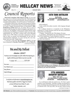 Hellcat News (Garnet Valley, Pa.), Vol. 71, No. 12, Ed. 1, August 2018