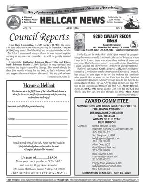 Hellcat News (Garnet Valley, Pa.), Vol. 73, No. 8, Ed. 1 Wednesday, April 1, 2020