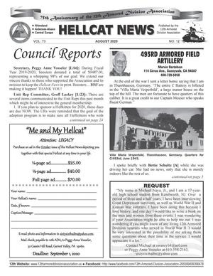 Primary view of object titled 'Hellcat News (Garnet Valley, Pa.), Vol. 73, No. 12, Ed. 1 Saturday, August 1, 2020'.