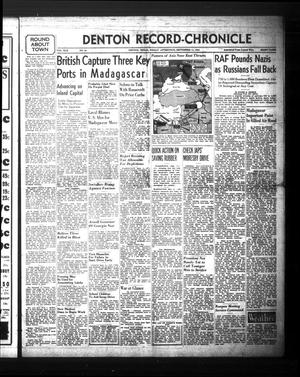 Denton Record-Chronicle (Denton, Tex.), Vol. 42, No. 24, Ed. 1 Friday, September 11, 1942