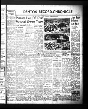 Denton Record-Chronicle (Denton, Tex.), Vol. 42, No. 46, Ed. 1 Wednesday, October 7, 1942
