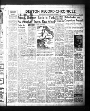 Denton Record-Chronicle (Denton, Tex.), Vol. 42, No. 79, Ed. 1 Saturday, November 14, 1942