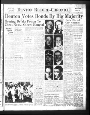 Denton Record-Chronicle (Denton, Tex.), Vol. 44, No. 53, Ed. 1 Wednesday, October 16, 1946