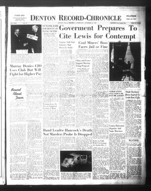 Denton Record-Chronicle (Denton, Tex.), Vol. 44, No. 84, Ed. 1 Thursday, November 21, 1946