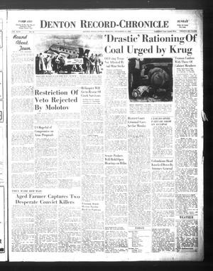 Denton Record-Chronicle (Denton, Tex.), Vol. 44, No. 86, Ed. 1 Sunday, November 24, 1946