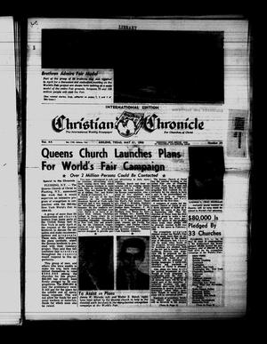 Christian Chronicle (Abilene, Tex.), Vol. 20, No. 34, Ed. 1 Friday, May 31, 1963