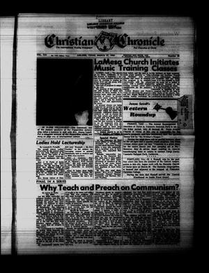 Christian Chronicle (Abilene, Tex.), Vol. 21, No. 25, Ed. 1 Friday, March 27, 1964