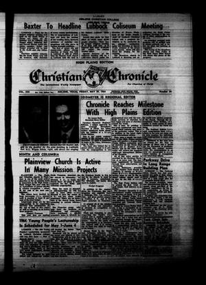 Christian Chronicle (Abilene, Tex.), Vol. 21, No. 34, Ed. 1 Friday, May 29, 1964