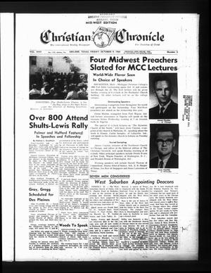 Primary view of object titled 'Christian Chronicle (Abilene, Tex.), Vol. 22, No. 2, Ed. 1 Friday, October 9, 1964'.