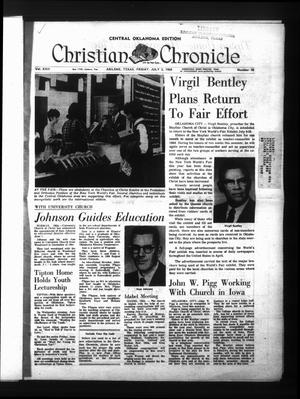 Primary view of object titled 'Christian Chronicle (Abilene, Tex.), Vol. 22, No. 38, Ed. 1 Friday, July 2, 1965'.