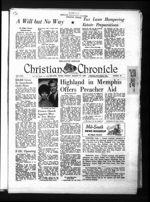 Christian Chronicle (Abilene, Tex.), Vol. 22, No. 46, Ed. 1 Friday, August 27, 1965