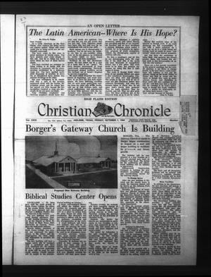 Christian Chronicle (Abilene, Tex.), Vol. 23, No. 1, Ed. 1 Friday, October 1, 1965