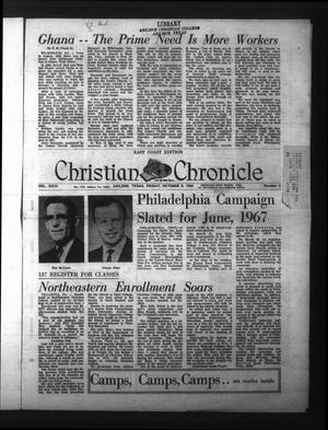 Christian Chronicle (Abilene, Tex.), Vol. 23, No. 2, Ed. 1 Friday, October 8, 1965