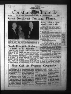 Primary view of object titled 'Christian Chronicle (Abilene, Tex.), Vol. 23, No. 8, Ed. 1 Friday, November 19, 1965'.