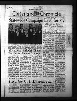 Christian Chronicle (Abilene, Tex.), Vol. 23, No. 9, Ed. 1 Friday, November 26, 1965