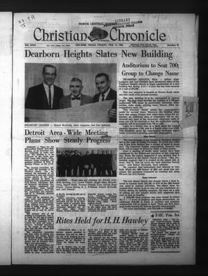 Christian Chronicle (Abilene, Tex.), Vol. 23, No. 19, Ed. 1 Friday, February 11, 1966