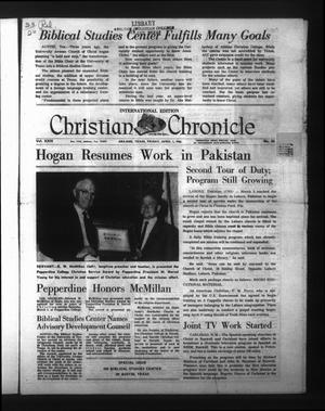 Christian Chronicle (Abilene, Tex.), Vol. 23, No. 26, Ed. 1 Friday, April 1, 1966