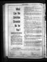 Thumbnail image of item number 4 in: 'Christian Chronicle (Abilene, Tex.), Vol. 23, No. 29, Ed. 1 Friday, April 22, 1966'.