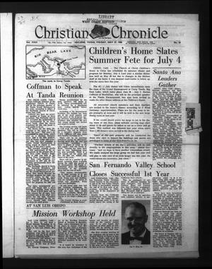 Christian Chronicle (Abilene, Tex.), Vol. 23, No. 34, Ed. 1 Friday, May 27, 1966